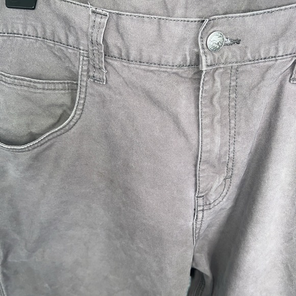 Berne Highland Flex Duck Carpenter Relaxed Fit Pants Men's 34x30 Gray - Picture 5 of 8